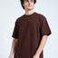 Unisex Walnut Brown Oversized Tee