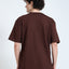 Unisex Walnut Brown Oversized Tee