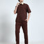 Unisex Walnut Brown Oversized Tee