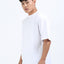 Unisex White Oversized Tee
