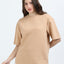 Unisex Beige Oversized Tee