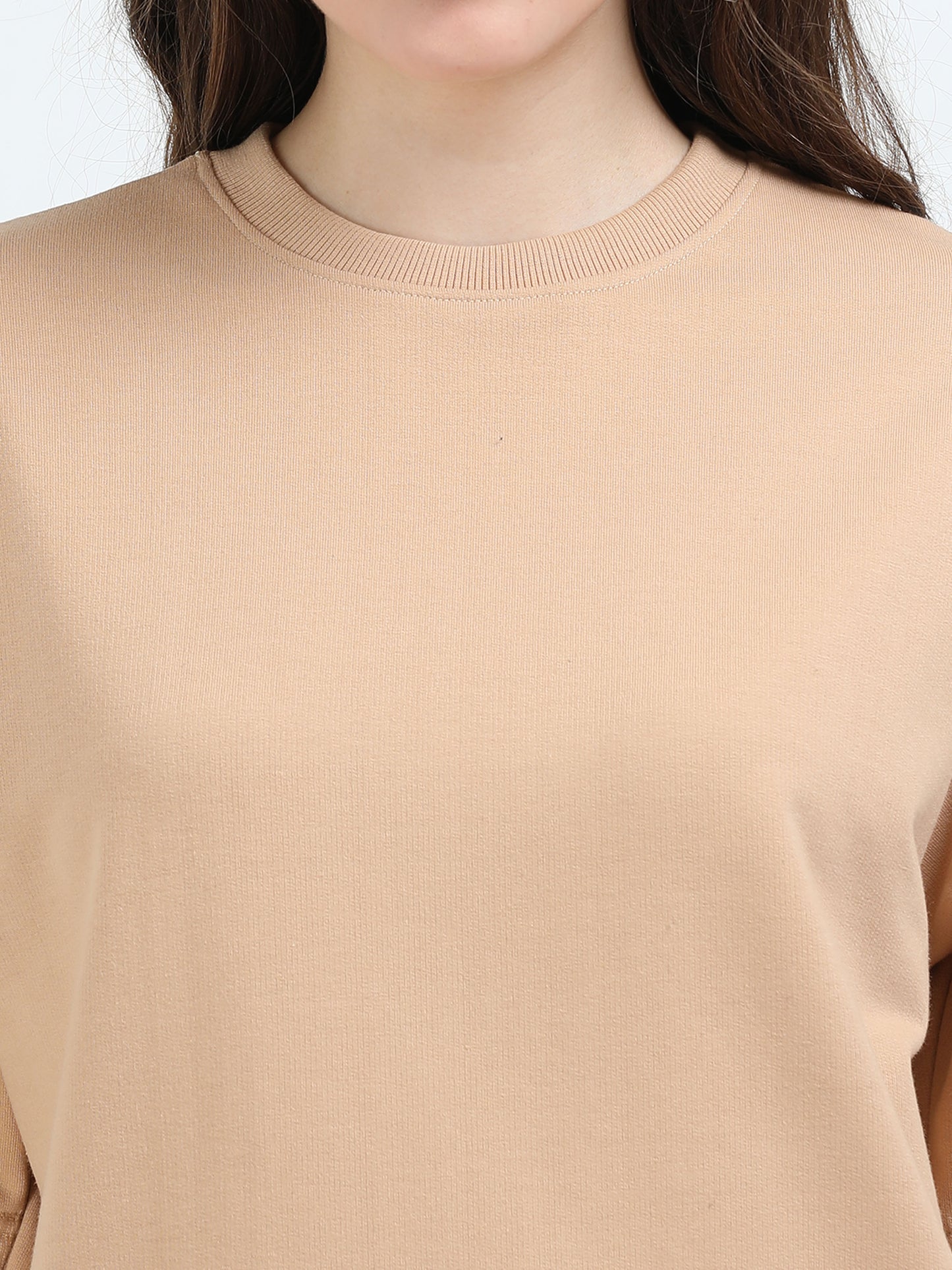 Unisex Beige Oversized Tee