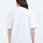 Unisex White Oversized Tee