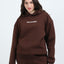 Walnut Brown Oversized Hoodie