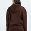 Walnut Brown Oversized Hoodie