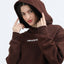 Walnut Brown Oversized Hoodie