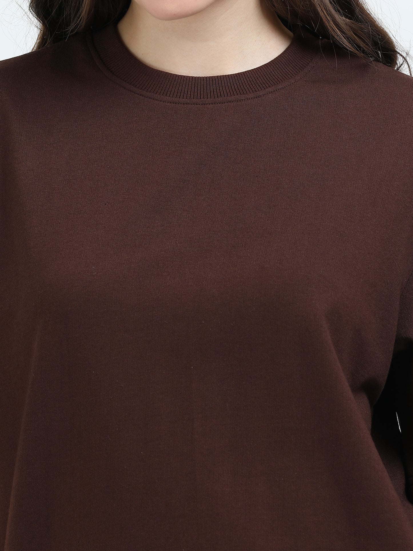 Unisex Walnut Brown Oversized Tee