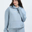Spindle Blue Oversized Hoodie