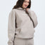 Cement Gray Oversized Hoodie